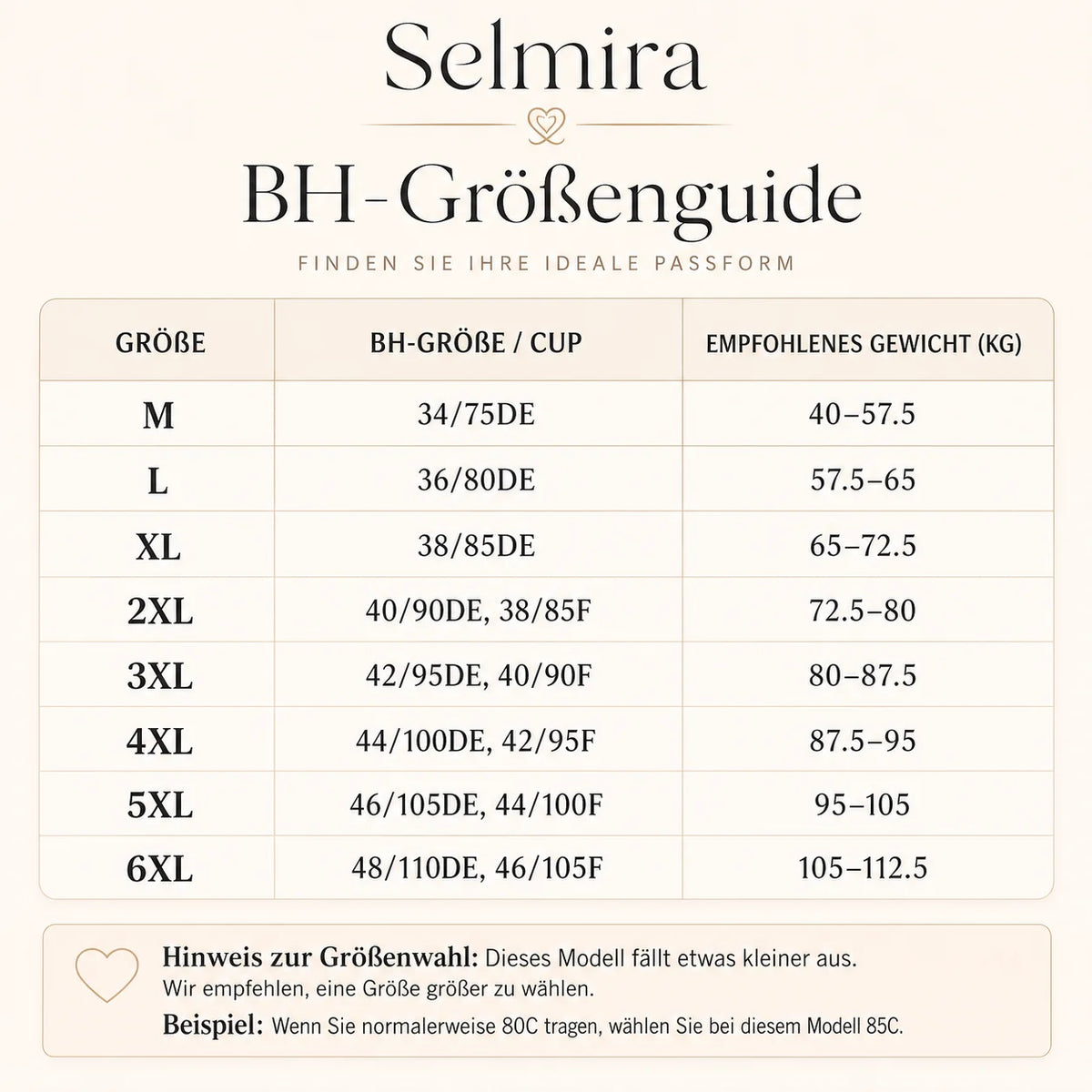 Haltungskorrektur Push-up BH