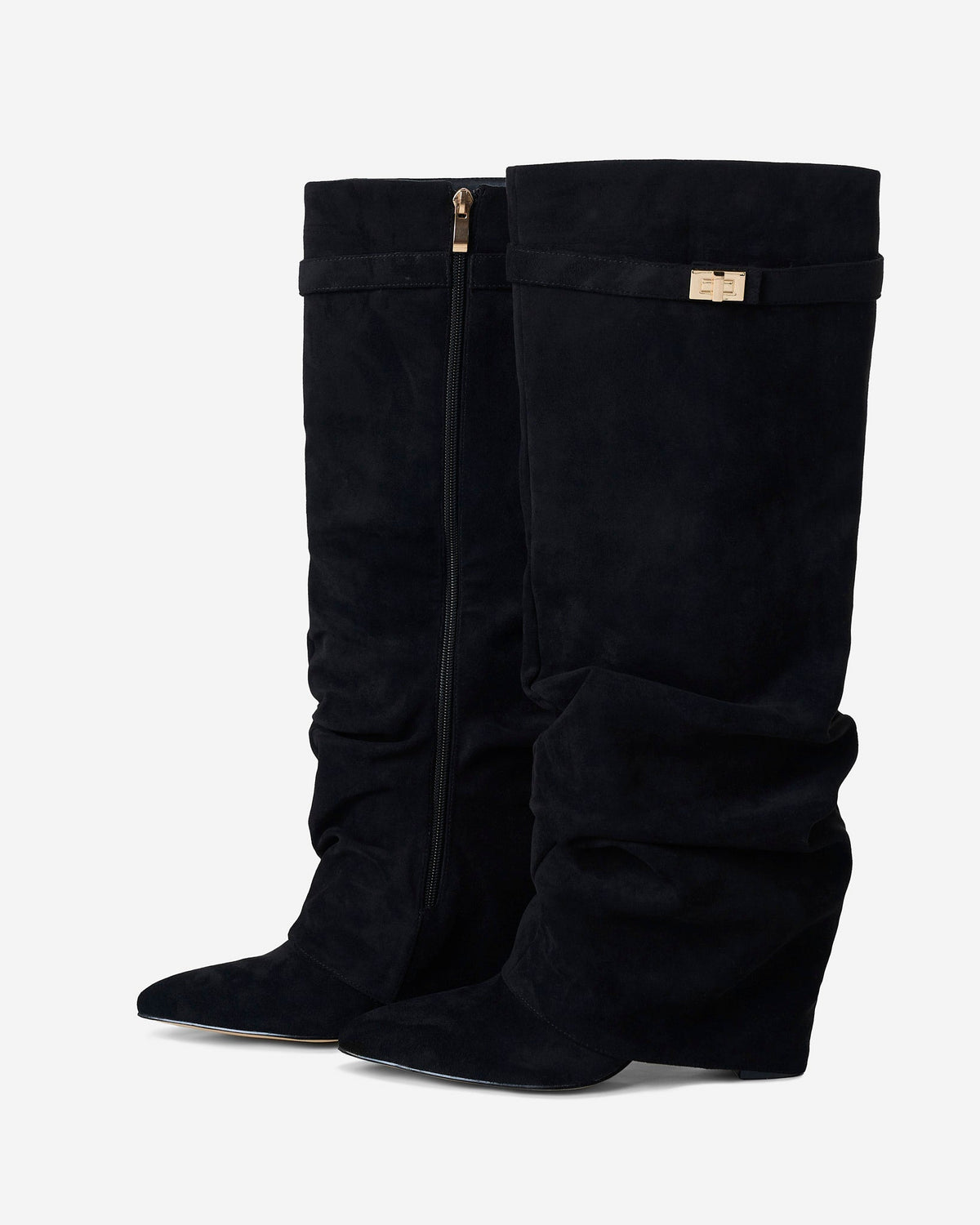 Lavista Wildleder Overknee-Stiefel