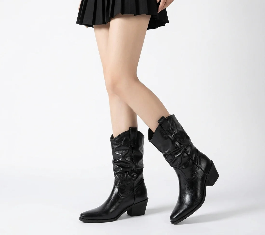 Laurentia - Kurze Cowboystiefel